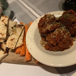 Anatolia Bar & Grill - Mouhammara with pita and carrots