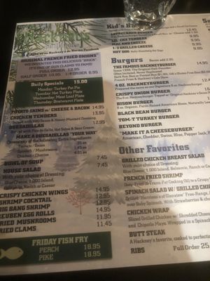 Menu photo 4 Hackney's On Harms Glenview, IL Menu photo 4 Hackney's On Harms Glenview, IL