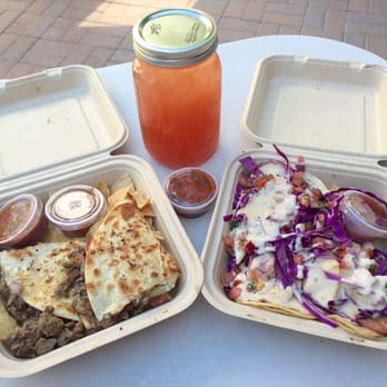 Dilla Libre Dos - Steak & blue quesadilla and the St Patrick's day special tacos with strawberry guava Rita! - Mexican Near Me - Scottsdale, Arizona Dilla Libre Dos - Steak & blue quesadilla and the St Patrick's day special tacos with strawberry guava Rita! - Mexican Near Me - Scottsdale, Arizona