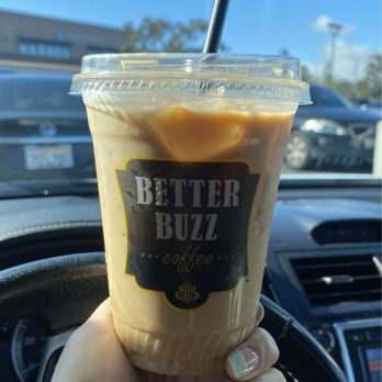 Better Buzz Coffee - Laguna Hills - Caramel vanilla iced latte so good!! - Coffee & Tea Near Me - Laguna Hills, California Better Buzz Coffee - Laguna Hills - Caramel vanilla iced latte so good!! - Coffee & Tea Near Me - Laguna Hills, California