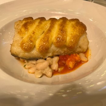 7 Portes - This was a cod dish with a creamy mousse topping. - Mediterranean Near Me - Barcelona, B 7 Portes - This was a cod dish with a creamy mousse topping. - Mediterranean Near Me - Barcelona, B