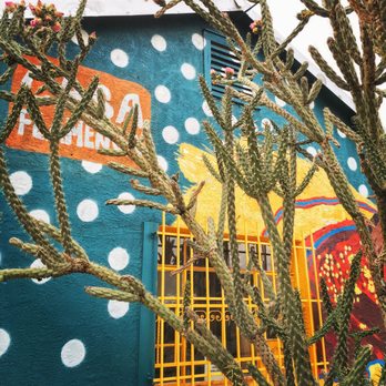 Casa Flamenca - Outside Front Mural - Cultural Center Near Me - Albuquerque, New Mexico