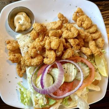 Half Shell Oyster House - Fried Shrimp Po-Boy - Seafood Near Me - Gulfport, Mississippi Half Shell Oyster House - Fried Shrimp Po-Boy - Seafood Near Me - Gulfport, Mississippi