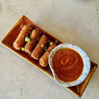 The Docks Restaurant + Raw Bar - Seafood Mozzarella Sticks Shrimp, Lobster, Marinara Sauce - Seafood Near Me - Key West, Florida The Docks Restaurant + Raw Bar - Seafood Mozzarella Sticks Shrimp, Lobster, Marinara Sauce - Seafood Near Me - Key West, Florida