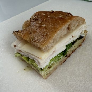Moulin - What's left of my turkey sandwich. - Bakeries Near Me - Napa, California Moulin - What's left of my turkey sandwich. - Bakeries Near Me - Napa, California