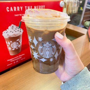 Starbucks - iced peppermint mocha - Coffee & Tea Near Me - Baton Rouge, Louisiana Starbucks - iced peppermint mocha - Coffee & Tea Near Me - Baton Rouge, Louisiana