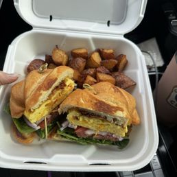 Egg Croissant Sandwich