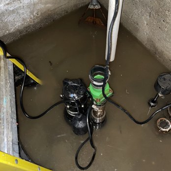 Frontline Plumbing - Sump Pump Replacement - Flooded Basement - Plumbing Near Me Frontline Plumbing - Sump Pump Replacement - Flooded Basement - Plumbing Near Me