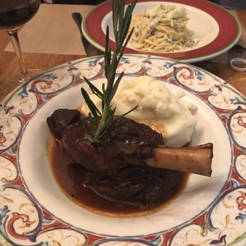 Cacio E Pepe - Lamb shank with mashed potatoes - Italian Near Me - New York, New York
