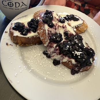 Cafe Coda - French Toast - Music Venues Near Me - Chico, California