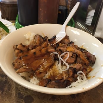 Pho Mania - This is the huge kids teriyaki bowl, pardon the noodles! - Vietnamese Near Me - Lacey, Washington