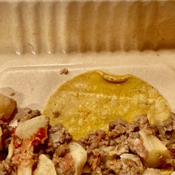 Testal Mexican Kitchen - The sad looking Vegan Picadillo Taco, 12.9.2022. - Cocktail Bars Near Me - Phoenix, Arizona