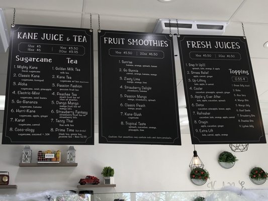 Menu photo 7 Kane Juice & Tea Fontana, CA
