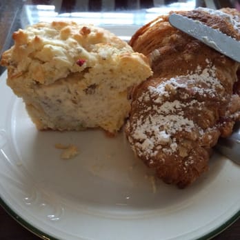 Lucettegrace - Cherry pie croissant and doxie cannonball - Coffee & Tea Near Me - Raleigh, North Carolina