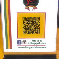 Scan QR code for the Menu