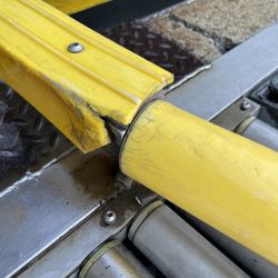 Mister Car Wash - Yellow guard broken and sharp metal edge exposed and took a chunk out my rims and tires.