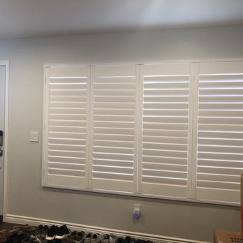 So Cal Shades and Shutters - 3.5" wood shutters with hidden tilt rod - Shades & Blinds Near Me So Cal Shades and Shutters - 3.5" wood shutters with hidden tilt rod - Shades & Blinds Near Me