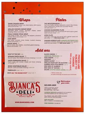 Bianca's Deli by null