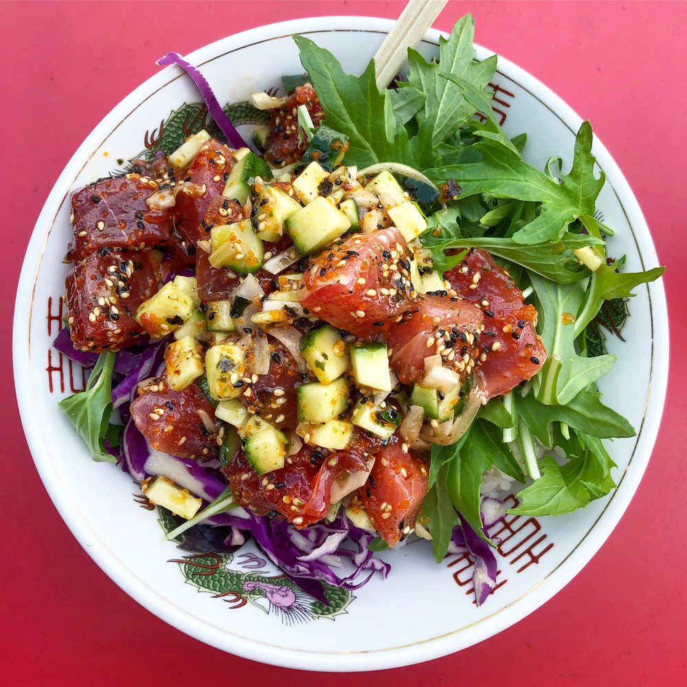 Tuna poke bowl Tuna poke bowl