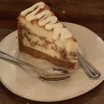 Wholly Smokin' Downtown - Cinnamon roll cheesecake... DELICIOUS - Barbeque Near Me - Florence, South Carolina Wholly Smokin' Downtown - Cinnamon roll cheesecake... DELICIOUS - Barbeque Near Me - Florence, South Carolina