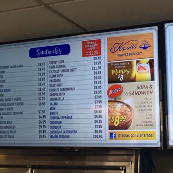 Kasalta - Menu - Spanish Near Me - San Juan, Puerto Rico