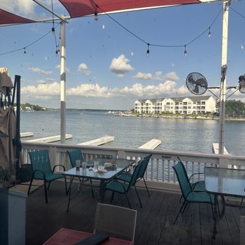 The Moonshiners On The Lake - The view from our table - Bars Near Me - Montgomery, Texas
