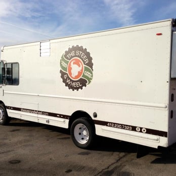The Steer and Wheel - a white food truck - Food Trucks Near Me The Steer and Wheel - a white food truck - Food Trucks Near Me