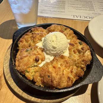 Kitchen Social - CHEDDAR + SCALLION BISCUITS - New American Near Me - Dublin, Ohio