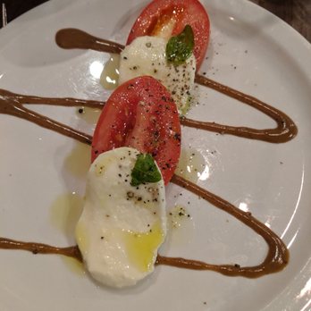 Ambrosia - Caprese salad (half portion, they played the other half for my husband) - Italian Near Me - Indianapolis, Indiana