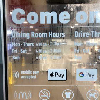 McDonald's - a sign that says come on - Fast Food Near Me - Jacksonville, Florida
