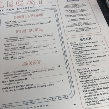 BeetleCat - Menu - Seafood Near Me - Atlanta, Georgia BeetleCat - Menu - Seafood Near Me - Atlanta, Georgia