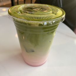 strawberry matcha strawberry matcha