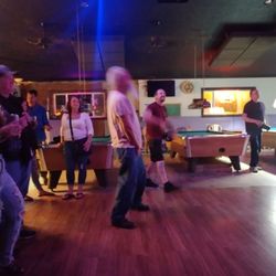 Cin Dees Place - Awesome dance floor and I'm there!