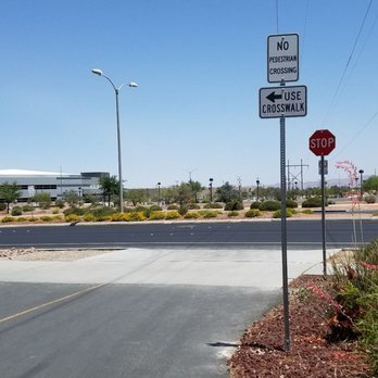 Amargosa Trail - Looking west approaching Green Valley Parkway with a view of the Dollar Loan Center Arena. - Hiking Near Me - Henderson, Nevada Amargosa Trail - Looking west approaching Green Valley Parkway with a view of the Dollar Loan Center Arena. - Hiking Near Me - Henderson, Nevada