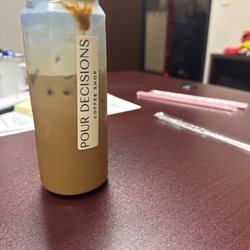 Pour Decisions - That right there is a DAMN GOOD coffee!! Omg amazing!! It's been a long time since I've had a good iced coffee!