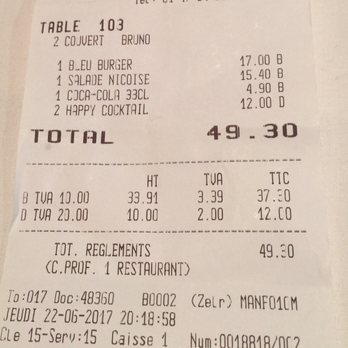 Fleurus Café - Not bad for two great cocktails and a meal - Breakfast & Brunch Near Me - Paris, 75