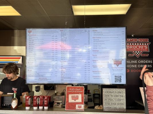 Menu photo 1 Bruchi's Cheesesteaks & Subs Vancouver, WA