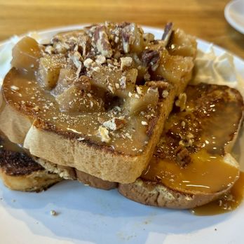 Cafe Astoria - "Pecan Sticky Bun" French Toast - Coffee & Tea Near Me - Saint Paul, Minnesota Cafe Astoria - "Pecan Sticky Bun" French Toast - Coffee & Tea Near Me - Saint Paul, Minnesota
