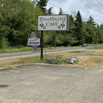 Joyce & Co. Cafe - Road sign - American Near Me - Joyce, Washington