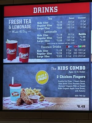 Menu photo 3 Raising Cane's Gambrills, MD