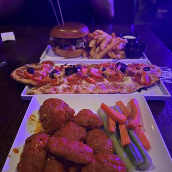 Oxnard Levity Live - Nashville Hot Chicken Sandwich; The Works Pizza; Boneless Buffalo Wings - Comedy Clubs Near Me - Oxnard, California Oxnard Levity Live - Nashville Hot Chicken Sandwich; The Works Pizza; Boneless Buffalo Wings - Comedy Clubs Near Me - Oxnard, California