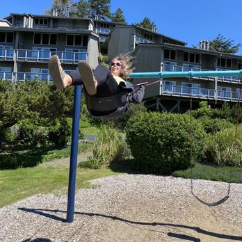Inn at Otter Crest - Swings at the playground - Hotels Near Me - Otter Rock, Oregon