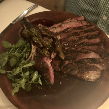 Mangia Qui - Chuletón, new at Suba, bone-in, slices with charred shishito peppers - Italian Near Me - Harrisburg, Pennsylvania Mangia Qui - Chuletón, new at Suba, bone-in, slices with charred shishito peppers - Italian Near Me - Harrisburg, Pennsylvania