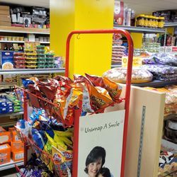 Habesha Restaurant and Grocery - Part of the grocery section