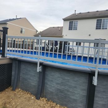 Ramirez Family Construction Group - Ramirez Construction offered to install the small fencing around the pool for us, and it looked great. - Decks & Railing Near Me