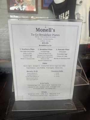 Menu photo 2 Monell's Dining & Catering Nashville, TN