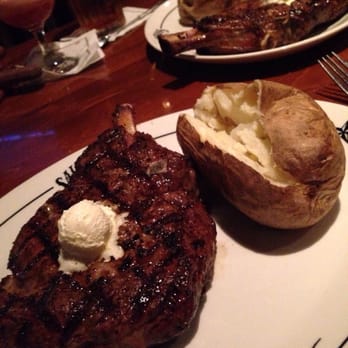 Saltgrass Steak House - Cowboy ribeye with baked potato - Steakhouses Near Me - Laughlin, Nevada