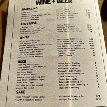 Liv's - Drink menu - Seafood Near Me - Long Beach, California