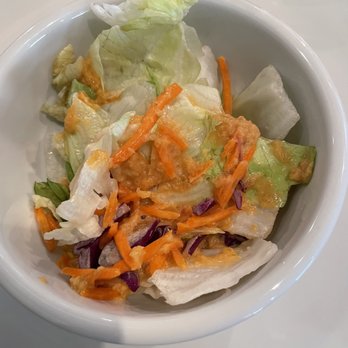 Benihana - Indianapolis - BENIHANA SALAD (there's a couple of tomatoes in there)! - Sushi Bars Near Me - Indianapolis, Indiana Benihana - Indianapolis - BENIHANA SALAD (there's a couple of tomatoes in there)! - Sushi Bars Near Me - Indianapolis, Indiana