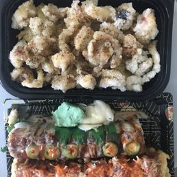 Calamari Crazy Tuna Roll Fire Bomb Roll Calamari Crazy Tuna Roll Fire Bomb Roll